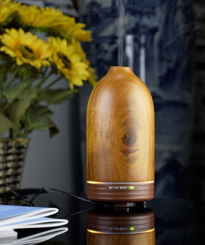 Aromatherapy Diffuser Aroma Humidifier Essential Oil Air Diffuser with LED light