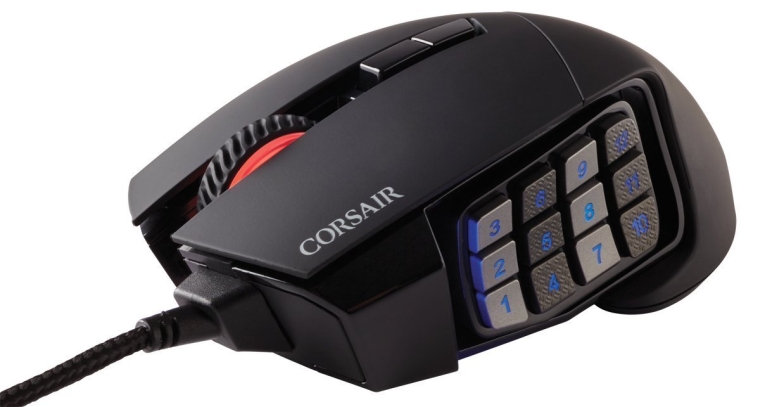 Corsair Gaming SCIMITAR RGB MOBAMMO Gaming Mouse