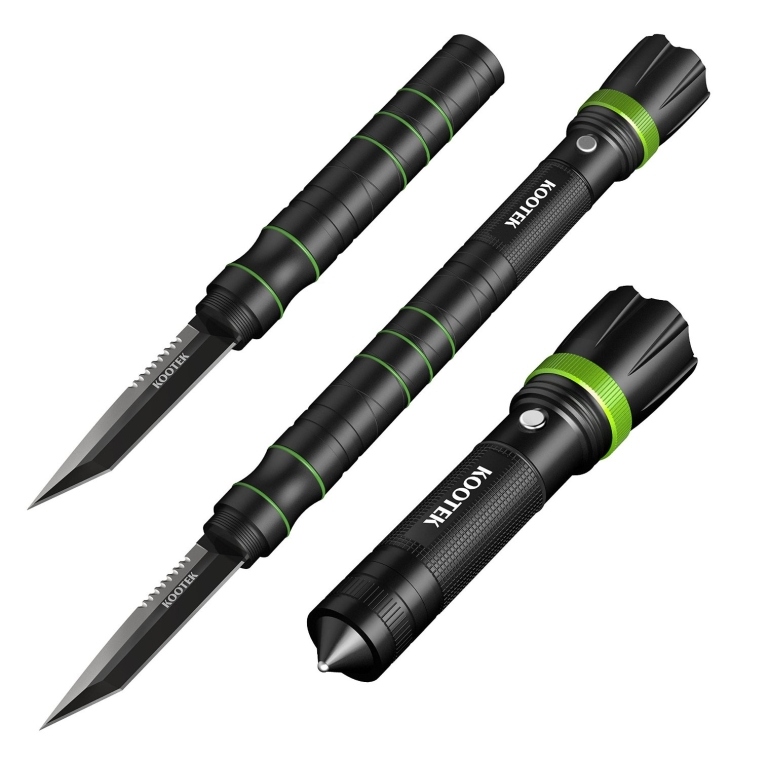 Multifunctional Rechargeable Flashlight Knife