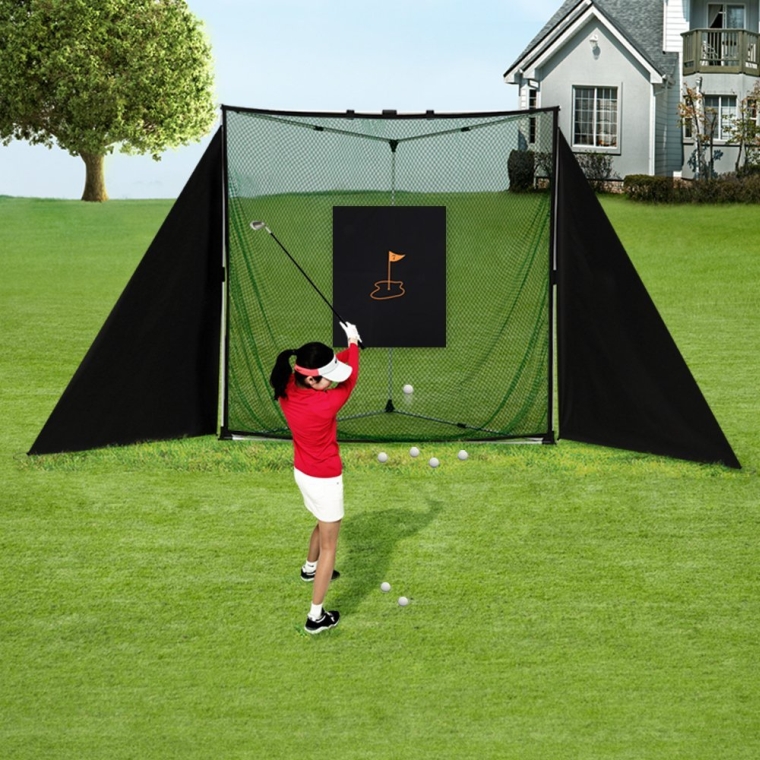 Portable Golf & Baseball Practice Net Setup Full Kit