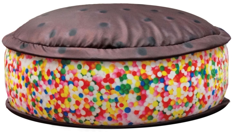 3D Ice Cream Sandwich Microbead Pillow