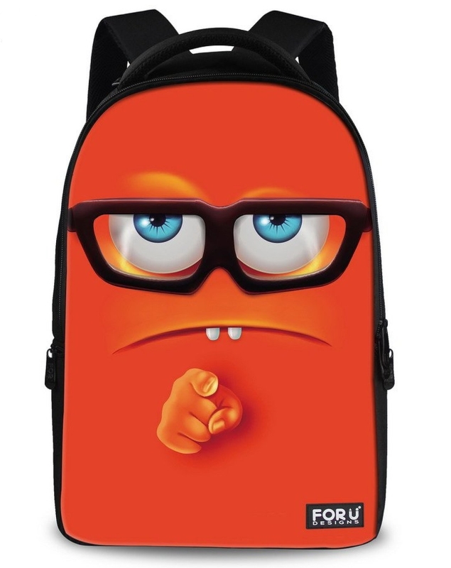 Colorful Cool Smile Emoji Backpack