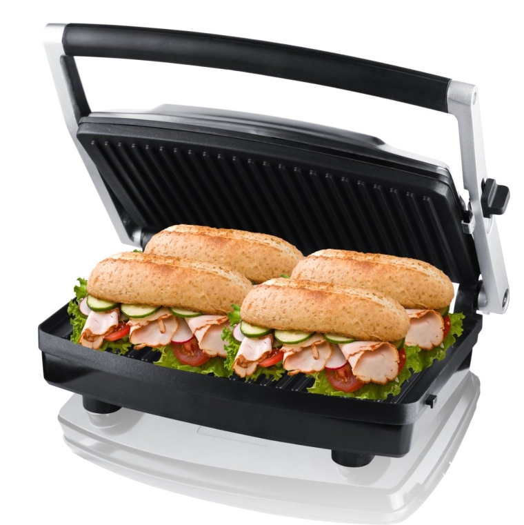 Gourmet Health Grill Panini Press and Buger Maker