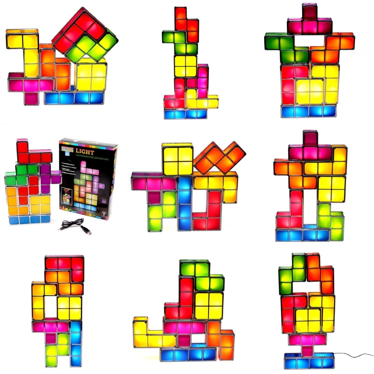 Tetris Popular Game Light Updated Version Puzzle