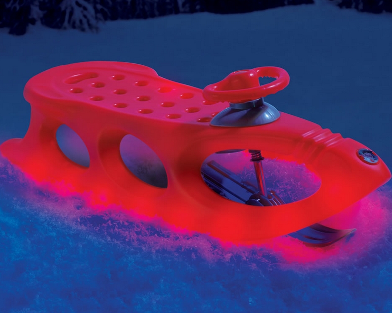 The Lighted Alpine Sled