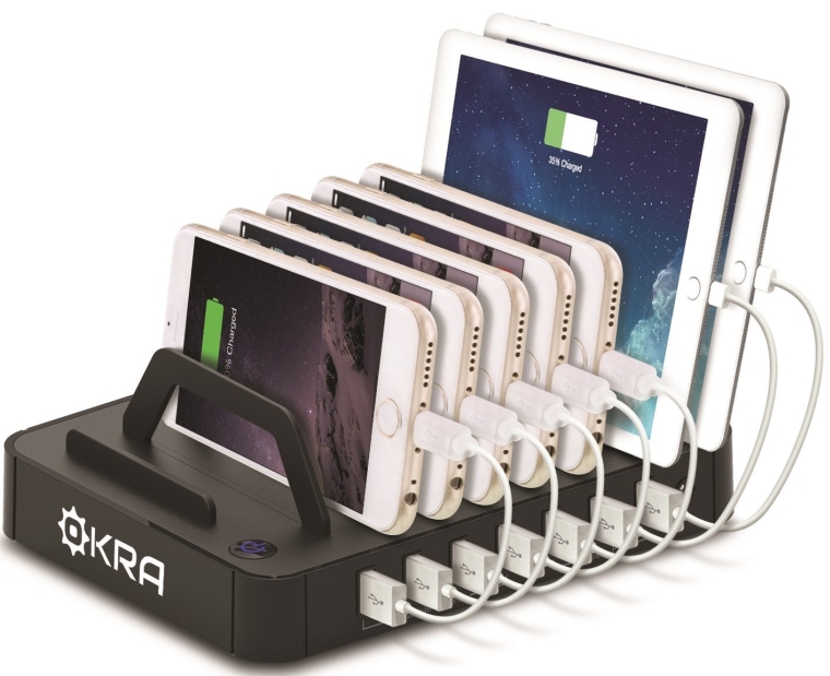 7-Port Hub USB Desktop Universal Charging Station