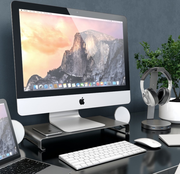 Aluminum High Quality Universal Aluminum Unibody Monitor  Laptop  iMac  PC Stand