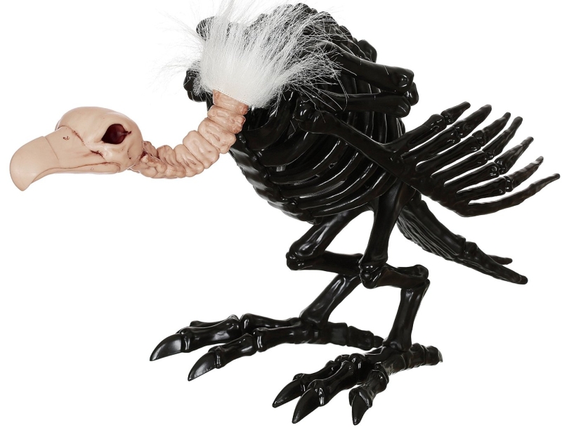 Crazy Bonez Black Skeleton Vulture