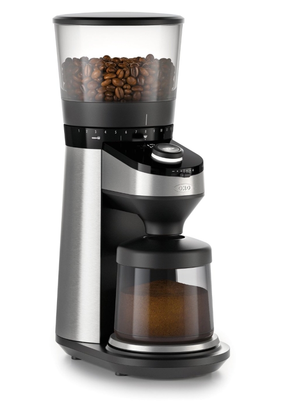 OXO Good Grips Conical Burr Grinder with Intelligent Dosing Scale