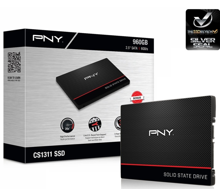 PNY CS1311 960GB 2.5 SATA III Internal Solid State Drive