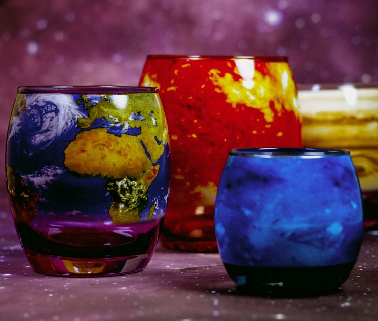 Solar System Drinking Set