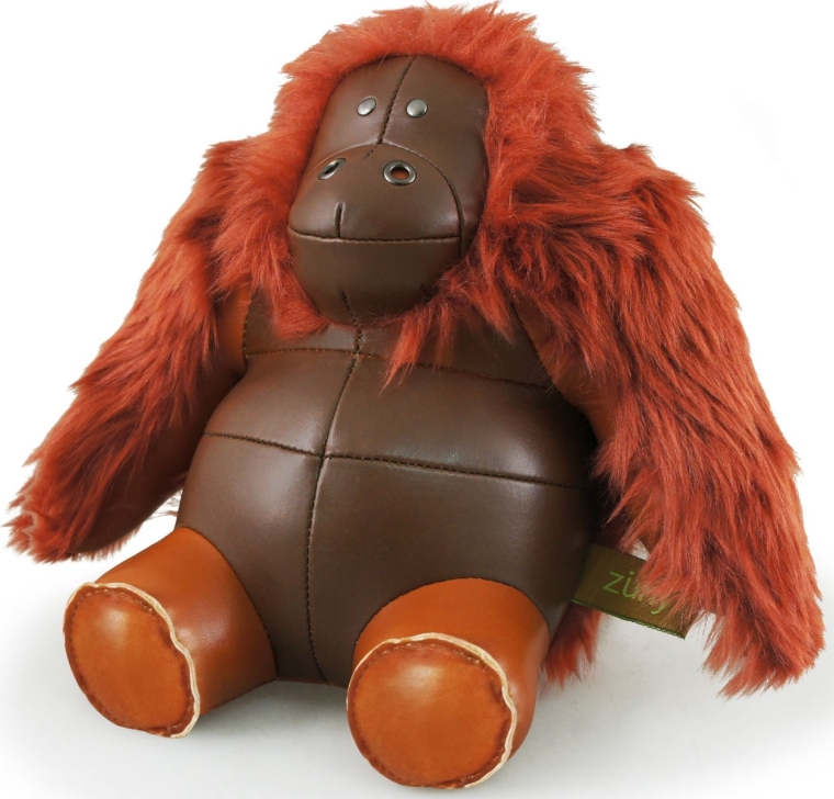 Zuny Orangutan Animal Bookend