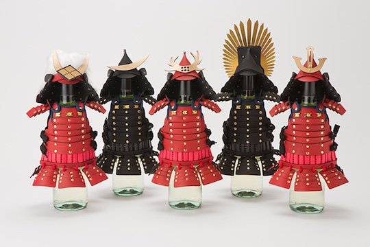 samurai-armor-wine-bottle-covers-1