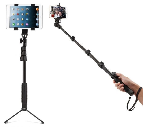 Bluetooth Extendable Selfie Stick with Tripod Stand