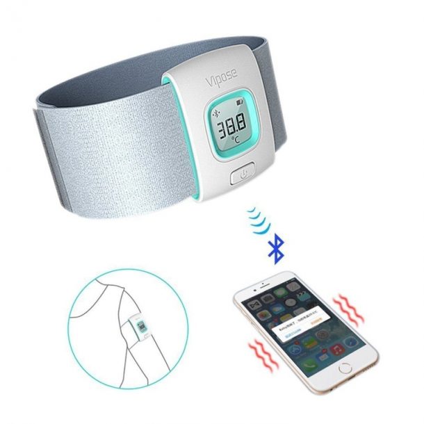 Bluetooth Smart Baby iFever Thermometer Intelligent Temperature Monitor