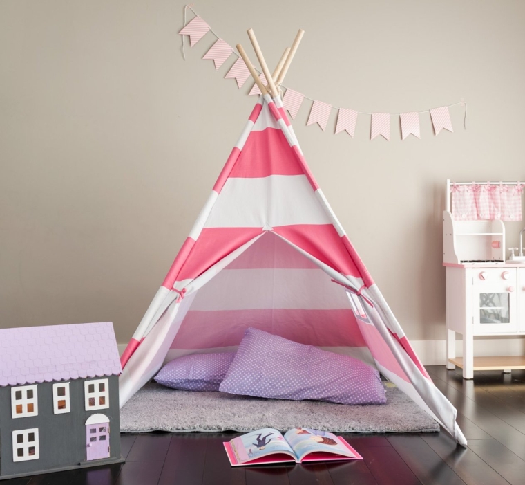 Deluxe Canvas Teepee Tent