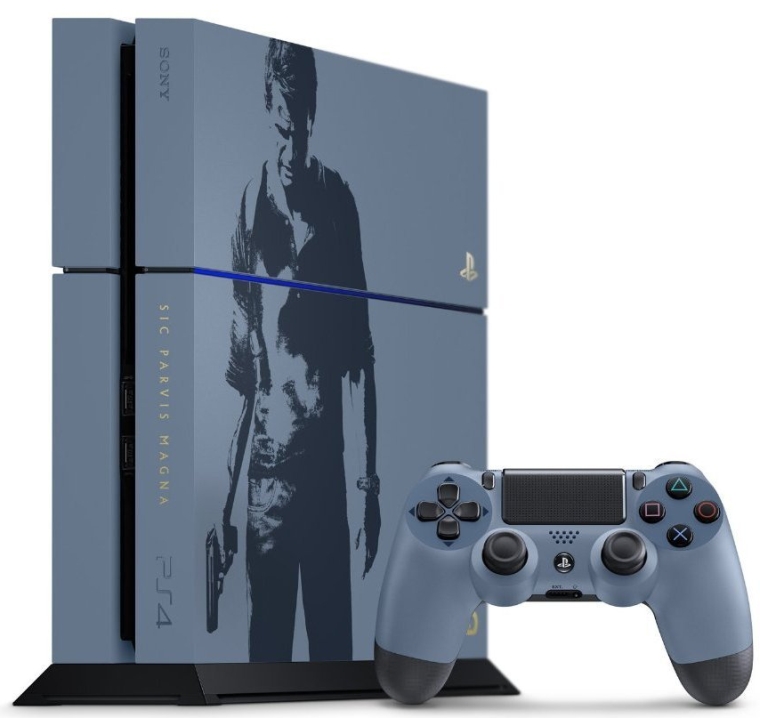PlayStation 4 500GB Console - Uncharted 4 Limited Edition Bundle