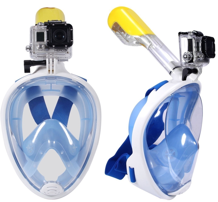 Royal Journey Full Face Free Breathing Design Snorkel Mask