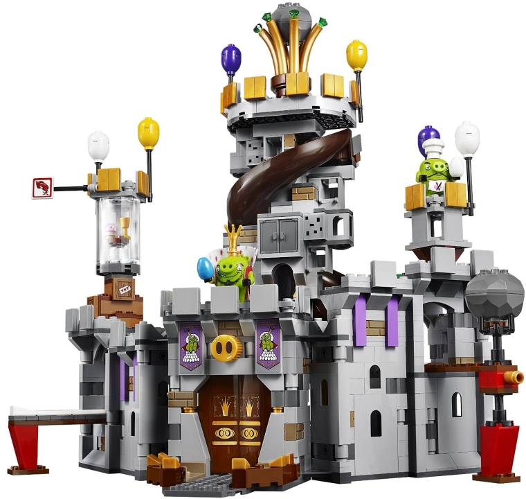 LEGO Angry Birds 75826 King Pig's Castle Building Kit
