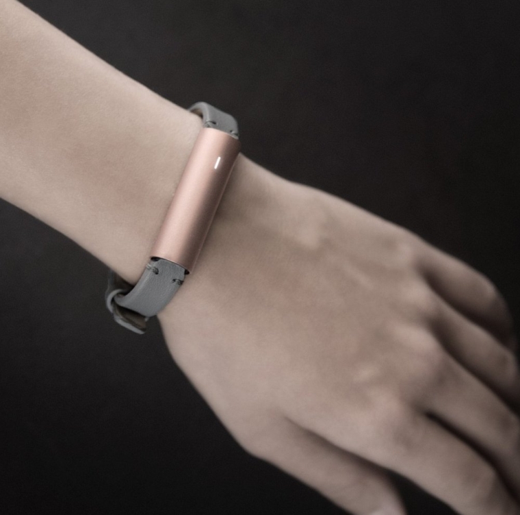 Misfit Wearables Fitness & Sleep Tracker with Leather Band