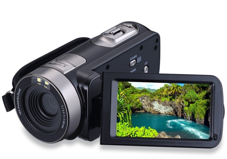 Sereer HDV-301 FHD 1080P Digital Video Camera Camcorder Night Vision 24MP 3 Inch Touch Screen