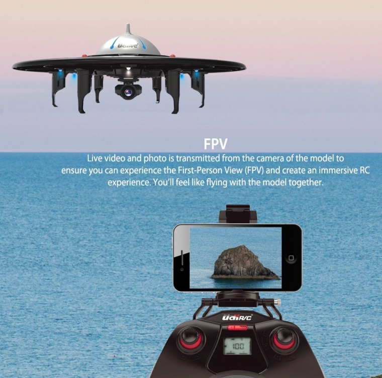 WiFi FPV UFO Quadcopter Drone