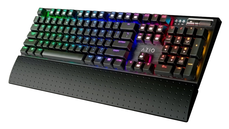Azio RGB Backlit Mechanical Gaming Keyboard