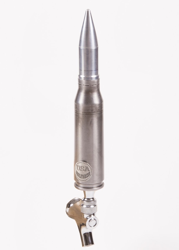 Cannon Round Bullet Beer Tap