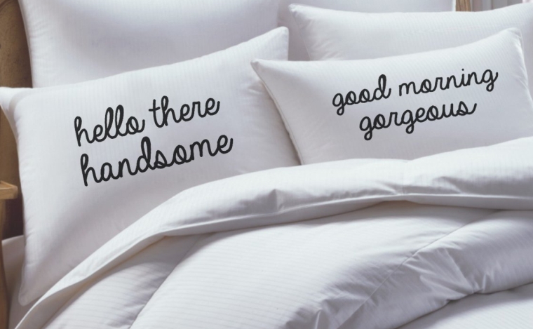 His and Hers Pillowcase Set