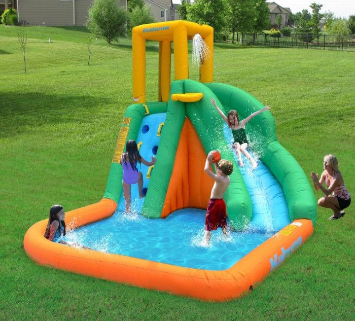 magic time inflatable water slide