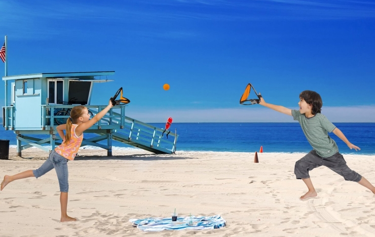 Squap Paddles & Ball Outdoor and Beach Game