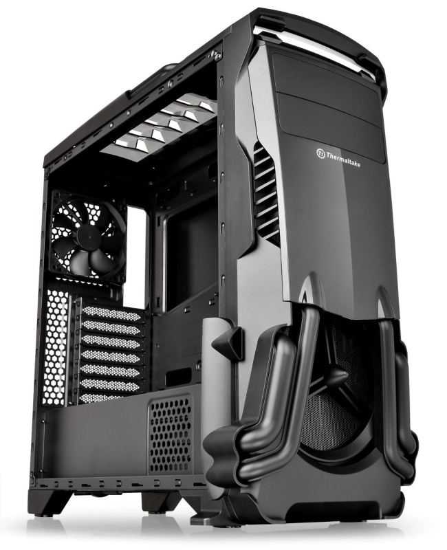 Thermaltake VERSA N24 Black ATX Mid Tower Gaming Computer Case