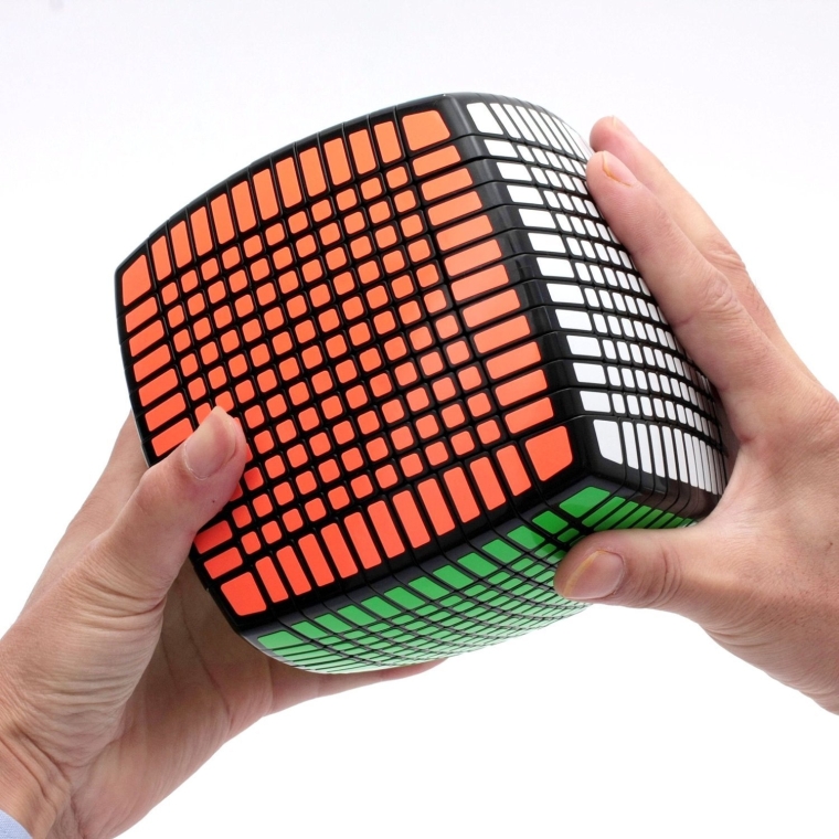 13x13x13 Speed Cube Puzzle Black