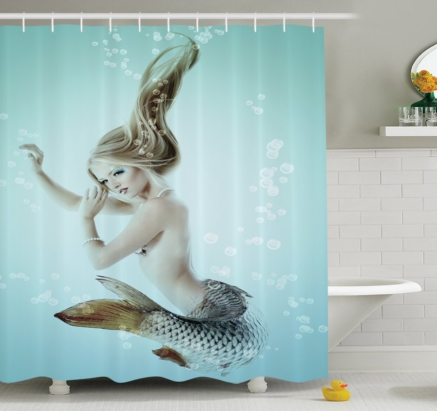 Ambesonne Mermaid Decorations Collection