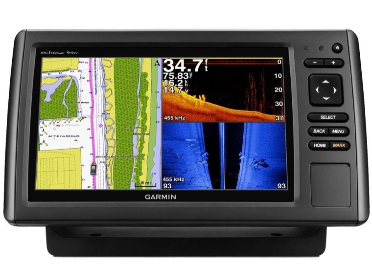 Garmin 010-01580-01 echoMAP CHIRP 94sv Marine Chartplotter with GT51M-TM Transducer