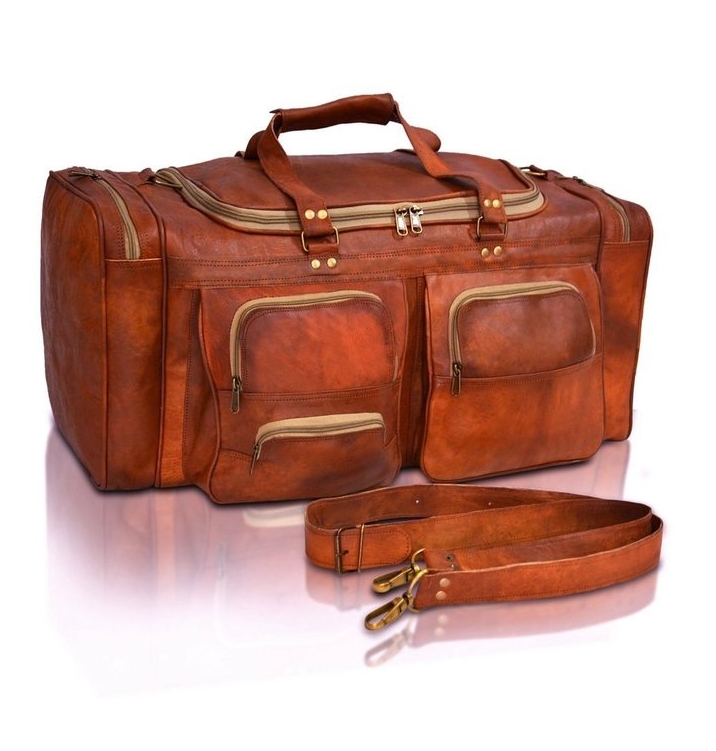 Men's Handmade Leather Bag Briefcase