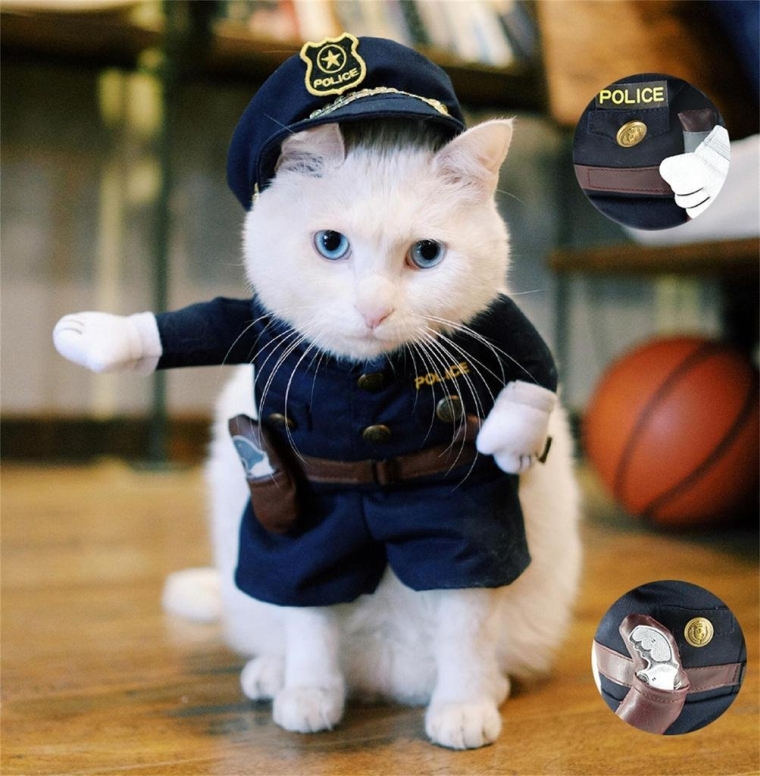 Pet Policeman Costume