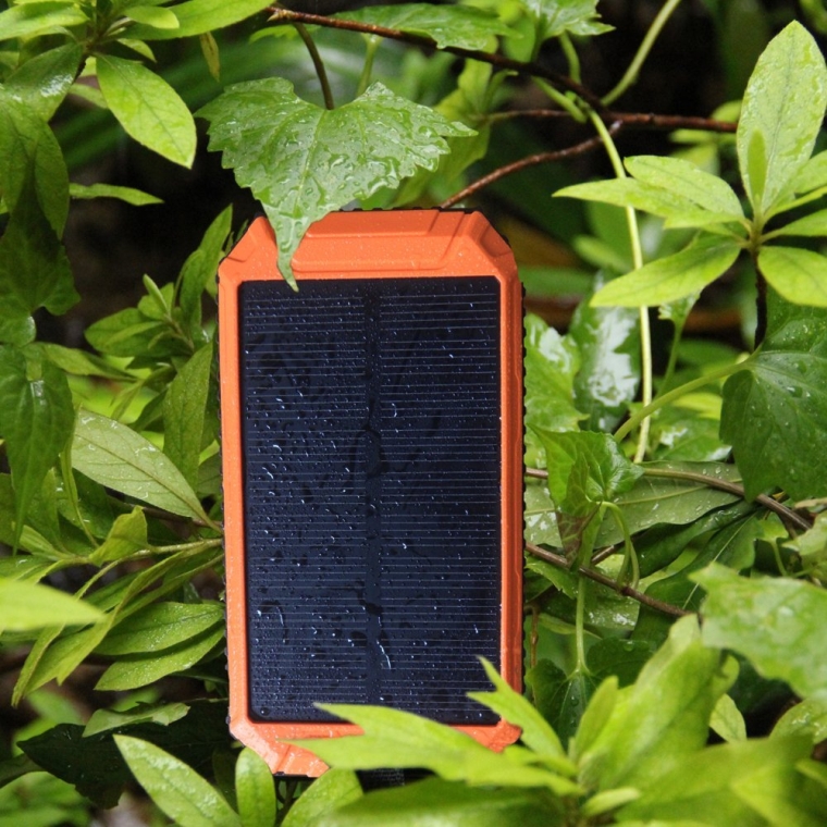 10000mAh Solar Charger 2-Port USB Solar Power Bank