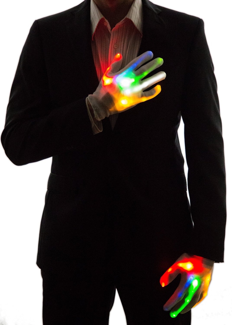 Neon Nightlife Light Up Gloves
