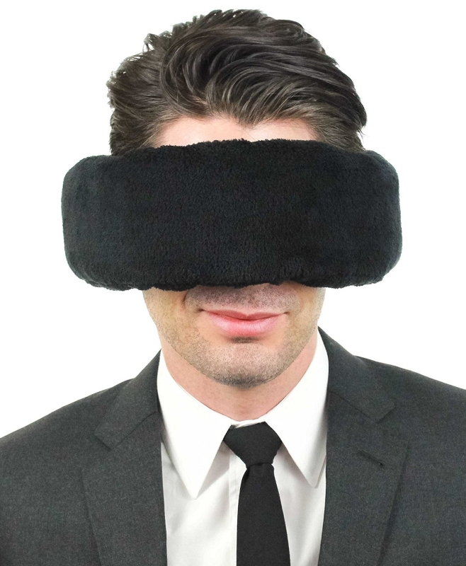 Travel Pillow, Sleep Mask & Ear Muff in One