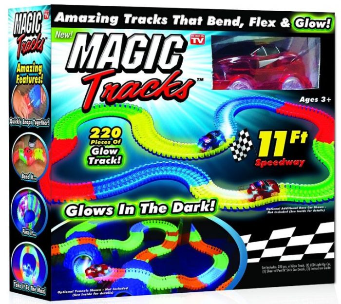 rechargeable magic tracks cars