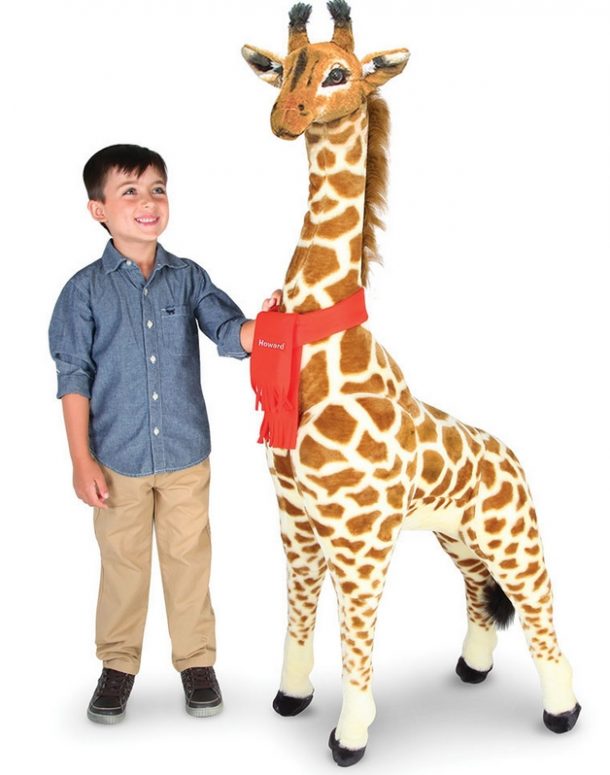 5 foot tall giraffe stuffed animal