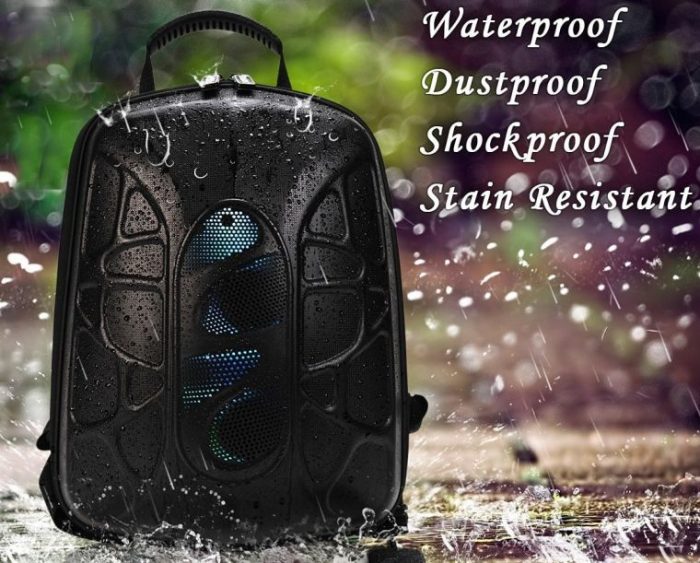 Waterproof Lightweight Bluetooth Enabled Wireless Maxbass Speaker LED ...