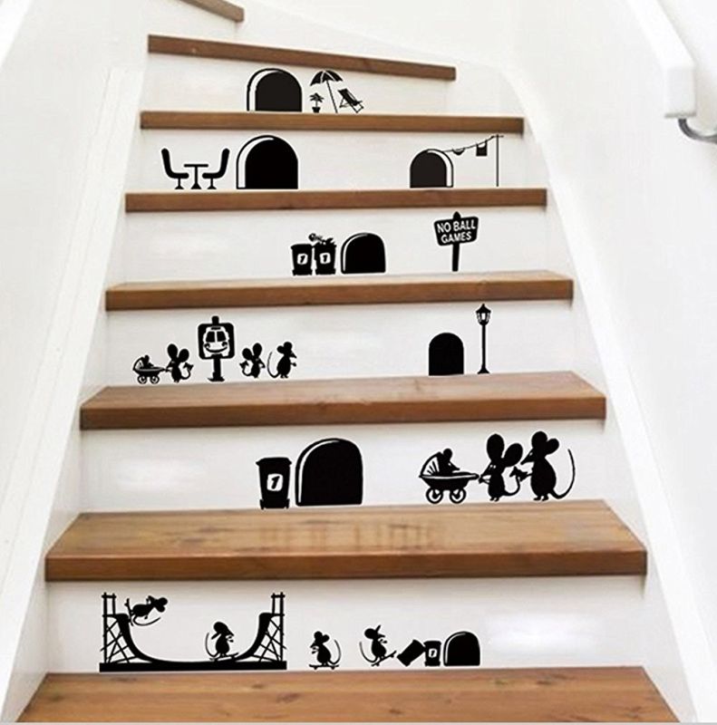 cartoon-cute-mouse-holes-wall-decals
