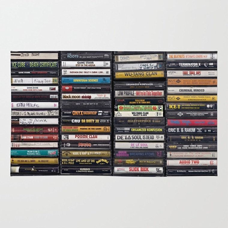 old-80s-90s-hip-hop-tapes-rug
