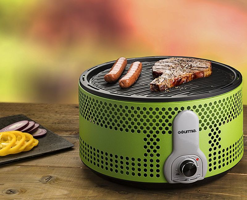 The Deep Frying Portable Grill - Hammacher Schlemmer