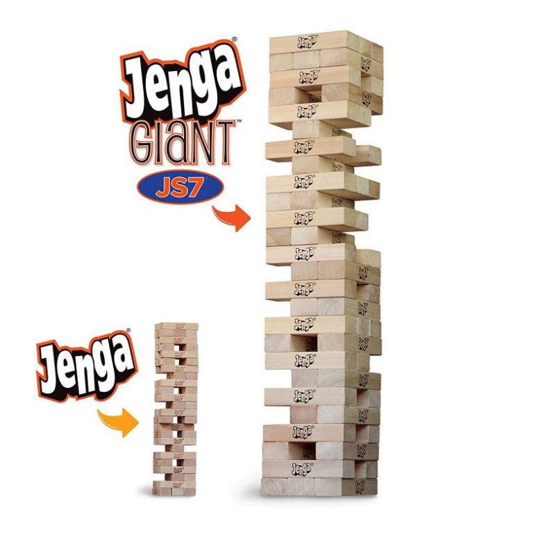 Jenga GIANT JS7 Hardwood Game