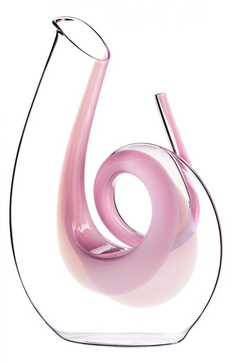 Riedel HandMade Lead Crystal Curly Decanter