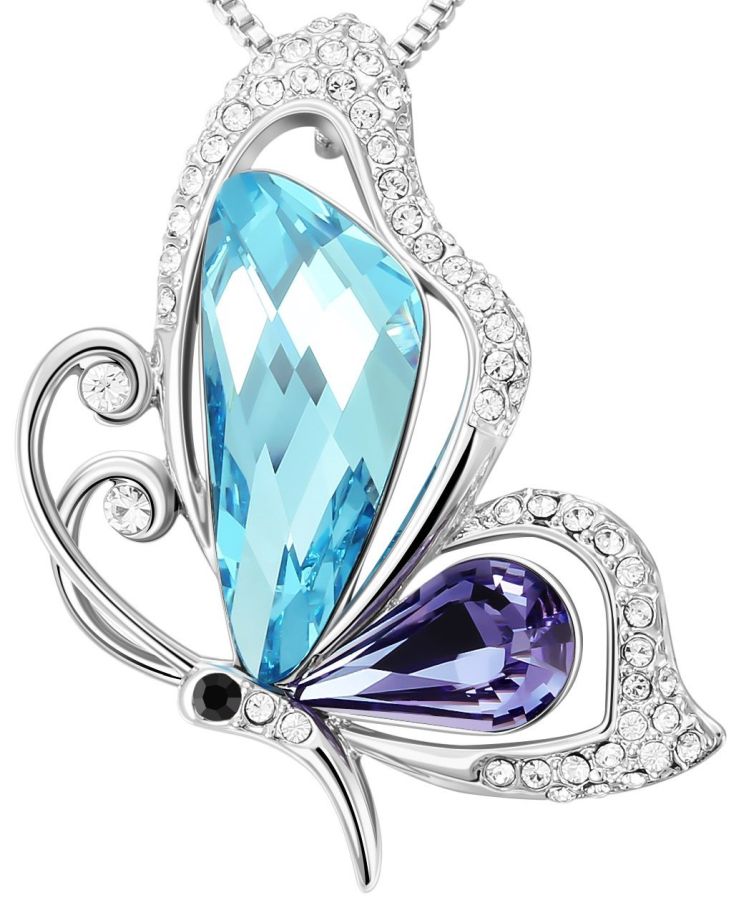 sues-secret-dream-catcher-blue-butterfly-fashion-jewelry-pendant-necklace