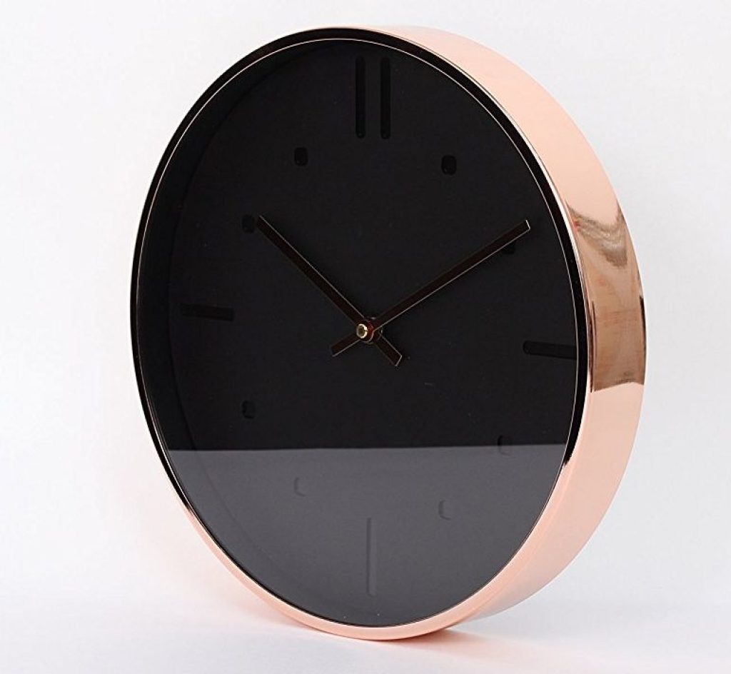 Luxury Modern 12” Silent NonTicking Wall Clock